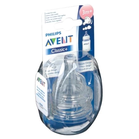 TETINE AVENT SILIC DEBIT VARIAB X2 — Pharmacie porte de la villette