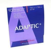 ADAPTIC PANS STER 7,6X7,6CM 10 — Pharmacie Pharmavance Escudier