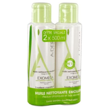 A-DERMA EXOMEGA HLE NETT 500ML X2