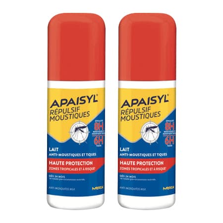 APAISYL REPUL MOUS LAIT 2*90ML — Pharmacie Centrale de l'Est