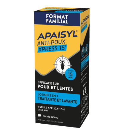 APAISYL POUX LOTION+PEIGN 200ML