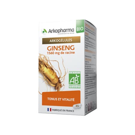 ARKOG GINSENG BIO GELUL 45. — Pharmacie des Allées