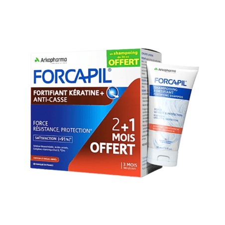 FORCAPIL FORTIFIANT+KERAT 180+OFF