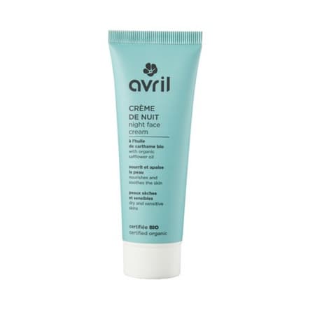 AVRIL CR NUIT BIO PEAU SENS 50ML