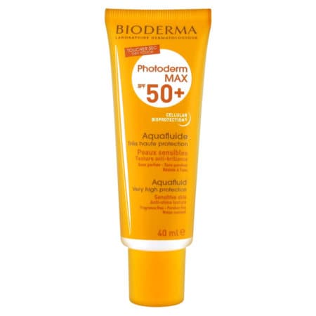 PHOTODERM AQUAFLUID SPF50+ 40ML — Pharmacie de la Plaine - Saint-Denis