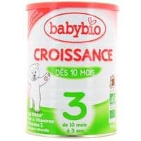 BABYBIO LAIT CROISSANC PDR 900G — Pharmacie Belgrand Tenon