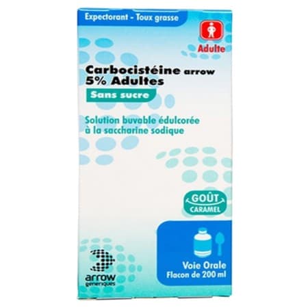 CARBOCISTEINE 5% ARROW S/S 200ML — Pharmacie Boetie