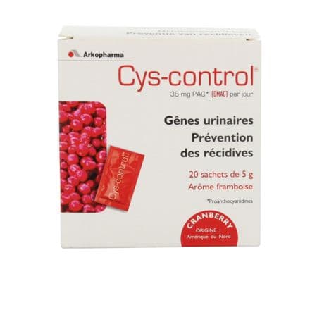 CYS CONTROL FRAMB SACH 5G 20 — Pharmacie Capucins Pharma