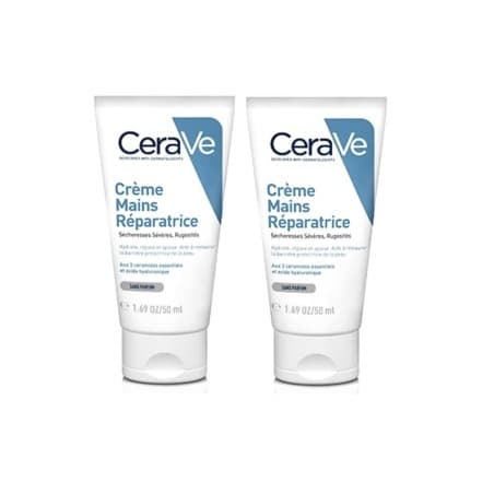CERAVE CR MAIN REPARATRICE 2X50ML