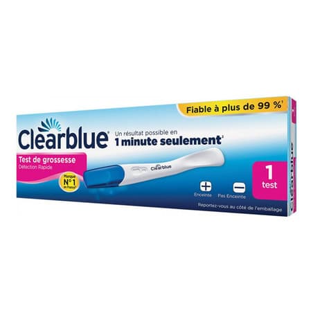 CLEARBLUE TEST GROSSESSE 1 — Pharmacie Pharmavance Puteaux