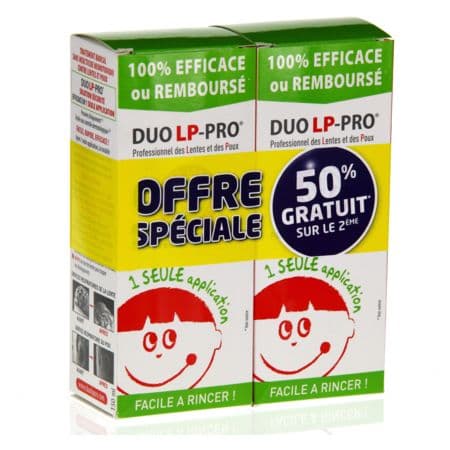 DUOLP-PRO LOTION A/POUX 150ML X2