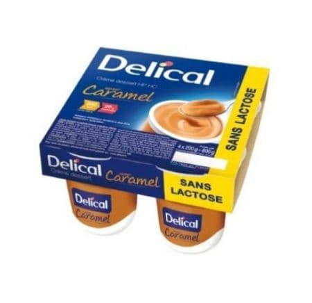 DELICAL CR S/LACTOS CARAM 200X4 — Pharmacie Fellous
