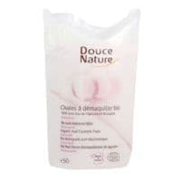 Douce Nature Ovales A Demaquiller Coton Bio 50
