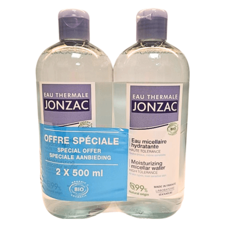 Eau Thermale Jonzac Rehydrate Eau Micellaire Hydratante 500ml X2 — Pharmacie Apothical Carré Sénart