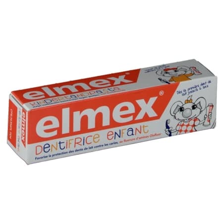 ELMEX DENT ENFANT 3-6ANS 50ML — Pharmacie Comedie