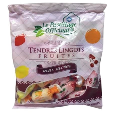 Le Pastillage Tendre Lingot Sans Sucre 100g
