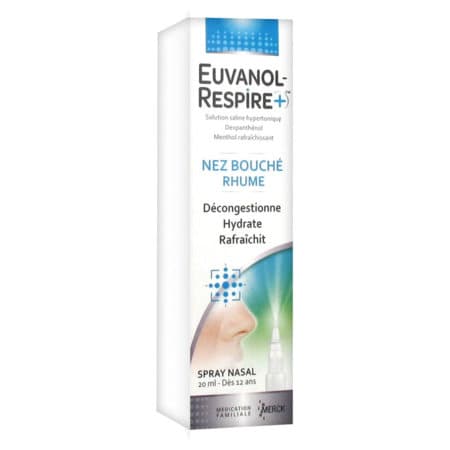 EUVANOL RESPIRE+ NEZ BOUCH SPR20ML