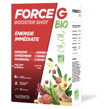 FORCE G BOOSTER SHOT BIO AMP 20 — Pharmacie Du Chatelet - Orleans