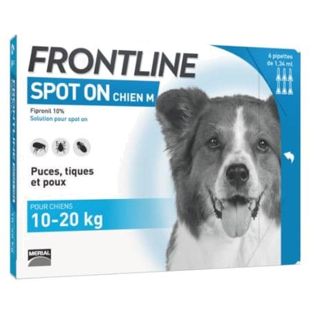 FRONTLINE CHIEN M SPOTON PIPET 4