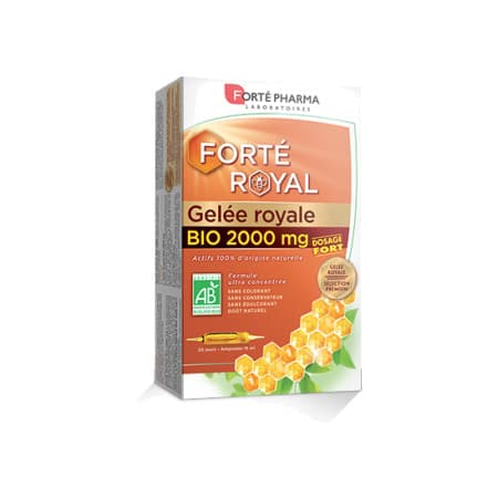 FORTE GELEE ROYAL BIO 2000MG AMP20 — Pharmacie Comedie