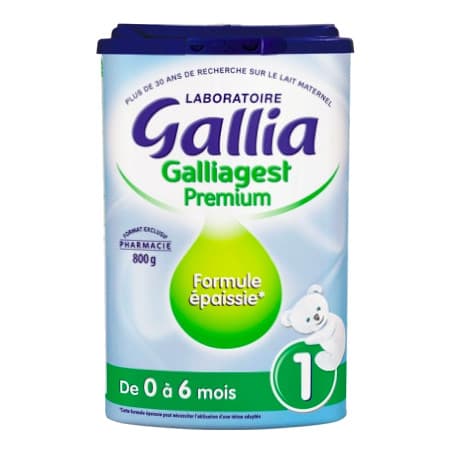 GALLIA GALLIAGEST P 1 LAIT PDR B/800G