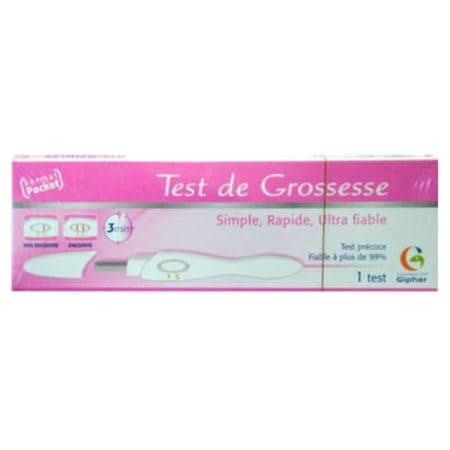 GIPHAR TEST DE GROSSESSE X1 — Pharmacie du progres Riom
