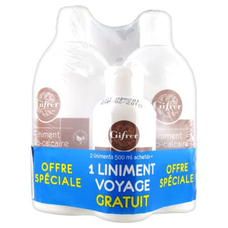 GIFRER LINIMENT OLEOCAL500X2+100ML