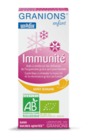GRANIONS ENFANT IMMUN BANAN125ML
