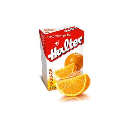 HALTER S/SUC ORANGE BONBON 40G — Pharmacie Juin