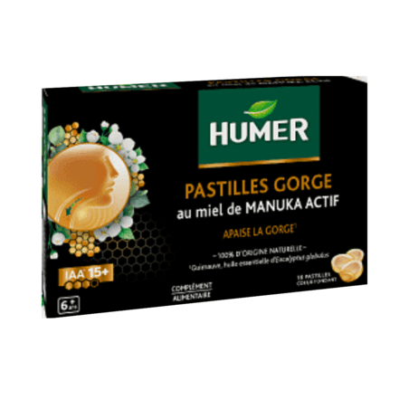 HUMER PASTILLE MANUKA 15+