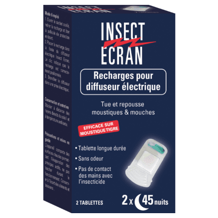 RECHARG INSECT ECRAN DIFFUS ELECX2 — Grande Pharmacie de Villeurbanne