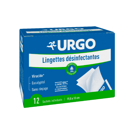 URGO LINGET DESINFECTANTE INDIV 12