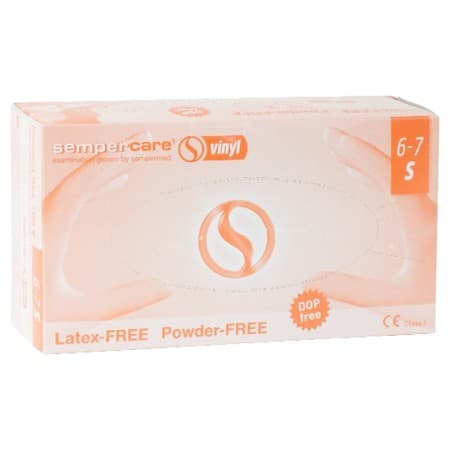 Sempercare Gant Examen Vinyle Non Poudre S 6/7 100