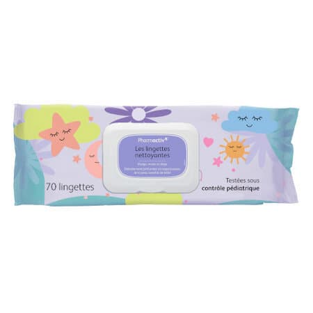 Pharmactiv Lingette Bebe Calendula 70 — Pharmacie Centrale - Domène
