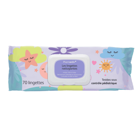 Pharmactiv Lingette Bebe Calendula 70 X3