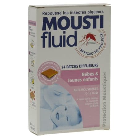 MOUSTIFLUID BB/ENF PATCH BTE 24