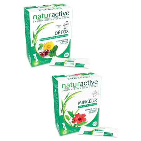NATURACTIVE DETOX+MINC STICK20+20