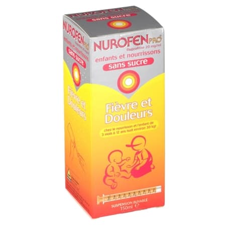 NUROFENPRO 20MG/ML SUSP S/S 150ML — Pharmacie du Parc - Neuilly-sur-Seine