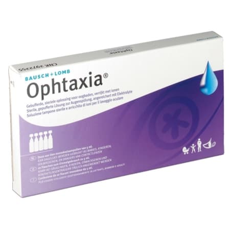 OPHTAXIA SOL LAV OCUL 5ML DOS10.