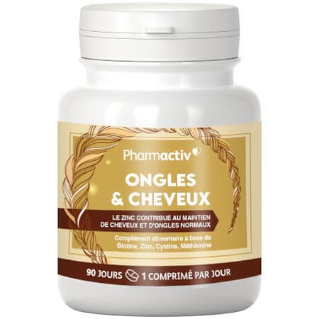 Pharmactiv Ongles Et Cheveux Comprime 90 — Pharmacie Centrale - Domène