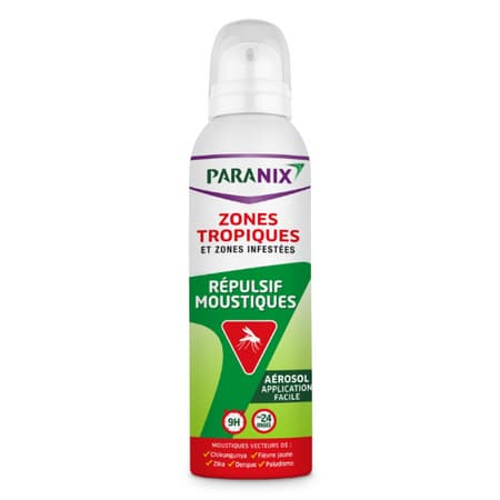 PARANIX MOUSTIQ ZONE TROP AER125ML — Pharmacie du Maillon
