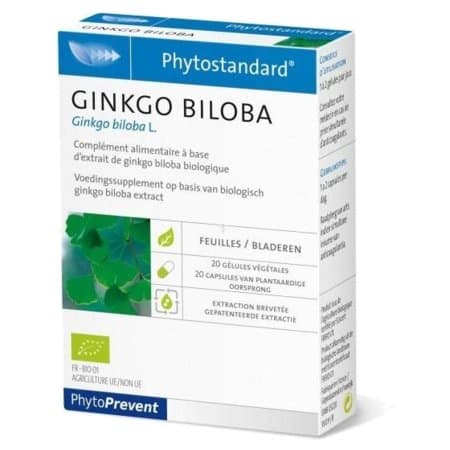 PHYTOSTANDARD GINKGO GELUL 20 — Grande Pharmacie de la Station - Apothical