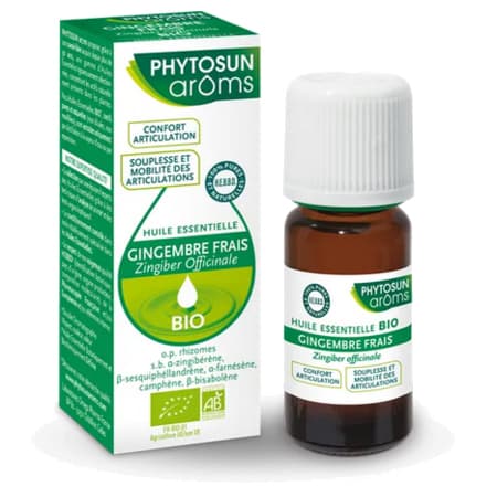 PHYTOSUNAROM GINGEMBRE BIO HE 5ML