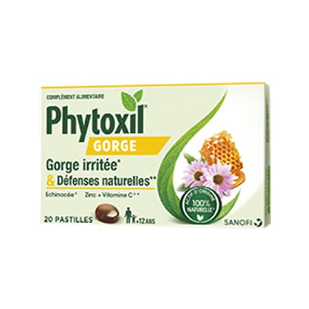 PHYTOXIL PASTILLE GORGE 20 — Pharmacie Pharmagreen Boucicaut