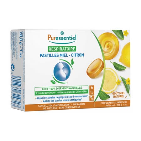 PURESSENTIEL RESP MIEL CIT PAST 18
