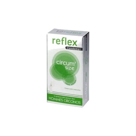 Reflex Condoms Circum Size Preservatif 12