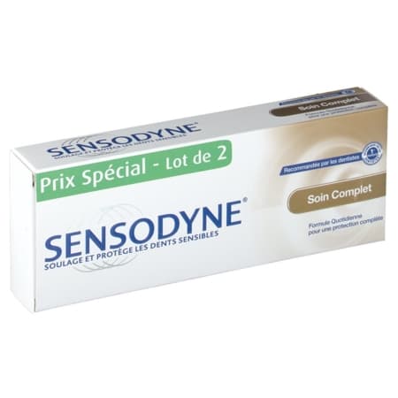 Sensodyne Soin Complet Dentifrice 75ml X2 — Pharmacie Pharmavance Rueil-Malmaison