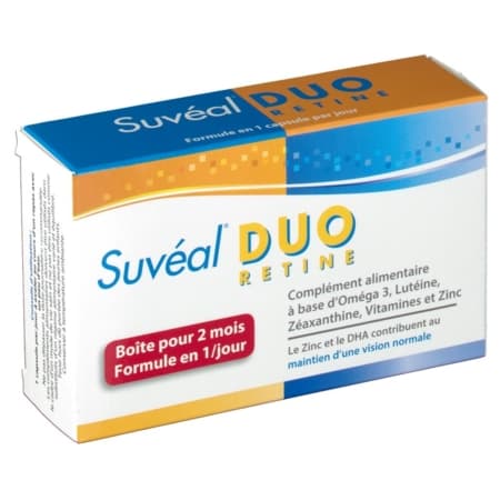 SUVEAL DUO BTE 2 MOIS CAPS 60