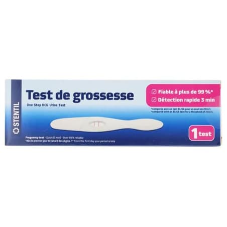 STENTIL TEST GROSSESSE — Pharmacie de la mairie - Vichy