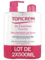 TOPICREM ULT/HYDR LAIT CORP500MLX2